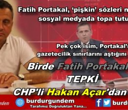 CHP BURDUR SİYASETİNE ANLAM KATAN HAKAN AÇAR’DAN TEPKİ