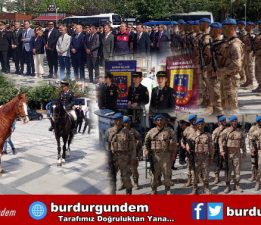 JANDARMA TEŞKİLATININ KURULUŞ YIL DÖNÜMÜ DÜZENLENEN TÖREN İLE KUTLANDI