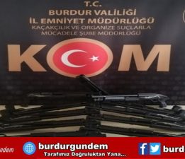EMNİYET EKİPLERİNDEN KAÇAK SİLAH OPERASYONU