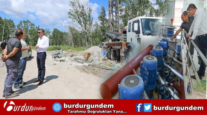 Başkan Ercengiz, sondaj çalışmalarını inceledi