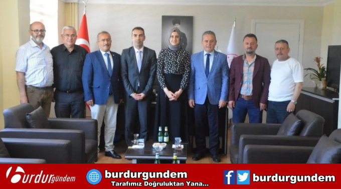 BURDUR ASKF’DEN ÇELTİKÇİ KAYMAKAMLIĞINA ZİYARET