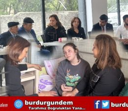 CHP MİLLETVEKİLİ BURCU KÖKSAL’DAN BAŞSAĞLIĞI ZİYERETİ