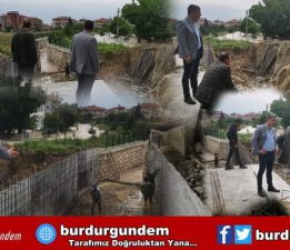 BAŞKAN ERCENGİZ SELE KARŞI ÖNLEMLERİ ARTIRDI
