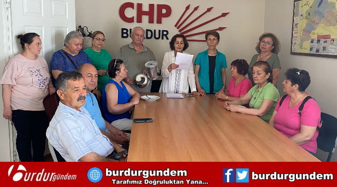 CHP İL VE İLÇE ÖRGÜTLERİNDEN EŞ ZAMANLI BASIN AÇIKLAMASI