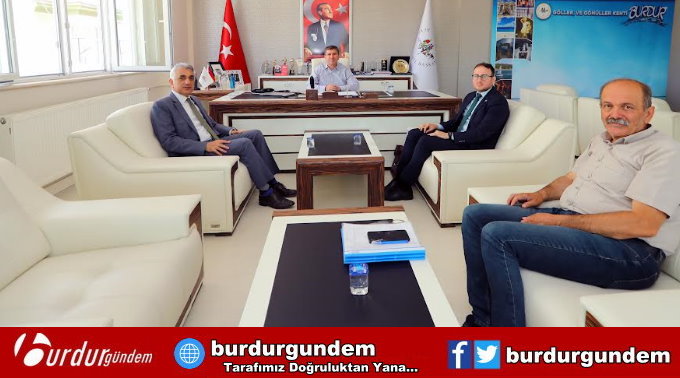 Özcan ve Mühendis Eroğlu’ndan Başkan Ercengiz’e ziyaret