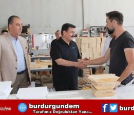 VALİ ARSLANTAŞ, 2. OSB İŞGEM ATÖLYELERİNDE İNCELEMEDE BULUNDU