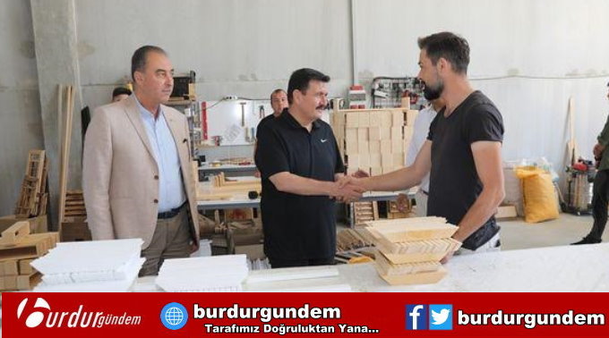 VALİ ARSLANTAŞ, 2. OSB İŞGEM ATÖLYELERİNDE İNCELEMEDE BULUNDU