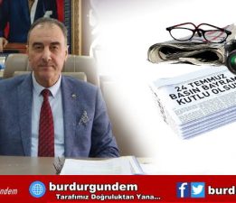 BAŞKAN YUSUF KEYİK’TEN 24 TEMMUZ BASIN BAYRAMI MESAJI