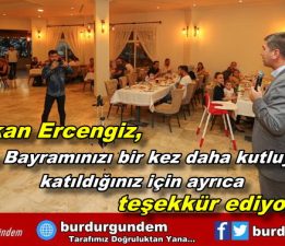 Başkan Ercengiz, Basınla bir araya geldi