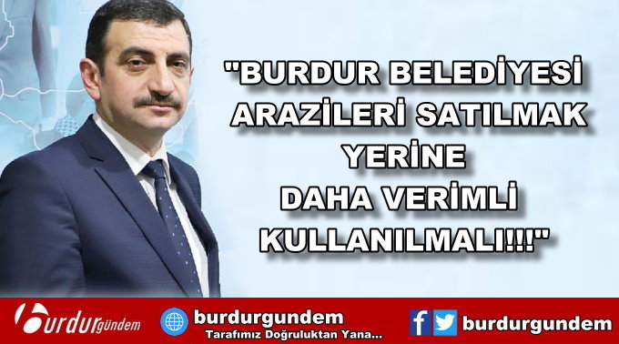 OKAN, “AK PARTİ OLARAK ÖNERİLERİMİZ…”