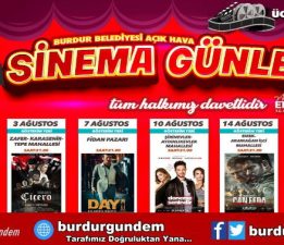 Sinema Günleri Başlıyor!