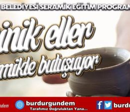 Minik eller Seramik Kursuna kayıtlar başlıyor