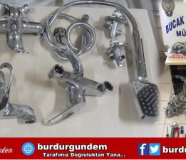 EMNİYET EKİPLERİNDEN HIRSIZLIK OPERASYONU:1 ŞAHIS TUTUKLAND