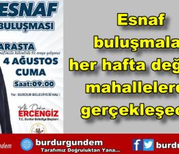 Başkan Ercengiz, Esnaflarla kahvaltıda buluşacak