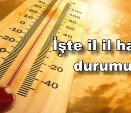 Meteoroloji’den aşırı sıcak uyarısı!