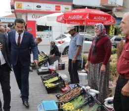 VALİ ÖKSÜZ’DEN BUCAK İLÇESİNDE ESNAF VE OSB ZİYARETLERİ