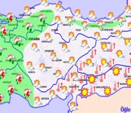 Burdur ve ilçeleri hava durumu