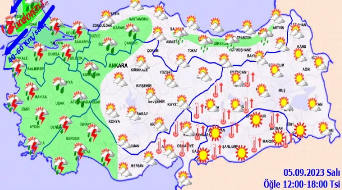 Burdur ve ilçeleri hava durumu
