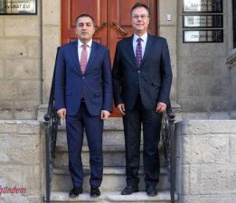 VALİ ÖKSÜZ KURUM ZİYARETLERİNE DEVAM EDİYOR