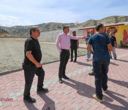 Başkan Ercengiz’den Hayvan Barınağına ziyaret