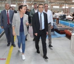 VALİ ÖKSÜZ, 2. OSB’DE FABRİKA ZİYARETLERİNDE BULUNDU