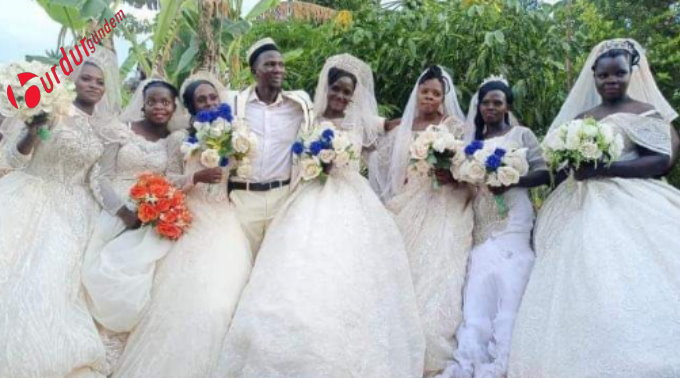 Uganda’da bir adam aynı günde 7 kadınla evlendi
