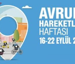 Avrupa hareketlilik haftası başlıyor