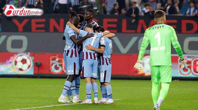 TRABZONSPOR ALİTİ’NİN KENDİ KALESİNE ATTIĞI GOLLE KAZANDI