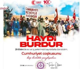 VALİ ÖKSÜZ’DEN, BURDUR’A 29 EKİM ÇAGRISI