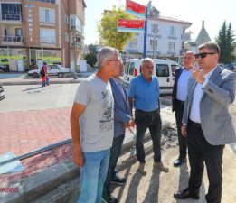 Başkan Ercengiz, Asfalt Çalışmalarını inceledi
