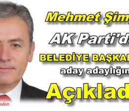 Mehmet Şimşek aday adaylığını açıkladı!