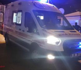 BURDUR’DA İNFAZ KORUMA MEMURU BIÇAKLANDI