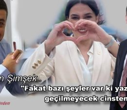 GAZETECİ ŞİMŞEK’DEN HEM TEPKİ HEM SİTEM GİBİ AÇIKLAMA