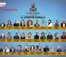 AK Parti Burdur’da Yeni Yönetim Belli Oldu