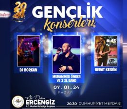 Burdur Belediyesinden Öğrencilere Final öncesi Gençlik Konseri