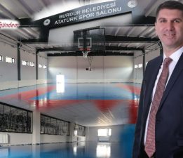 BELEDİYE’DEN BİR HİZMET DAHA KAPALI SPOR SALONU HİZMETE AÇILIYOR