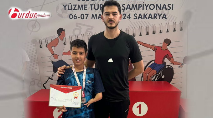 BURDURLU ENGELLİ YAVUZ TÜRKİYE ŞAMPİYONU OLDU