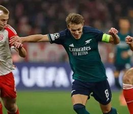 Şampiyonlar Ligi’nde Arsenal’i deviren Bayern Münih yarı finalde