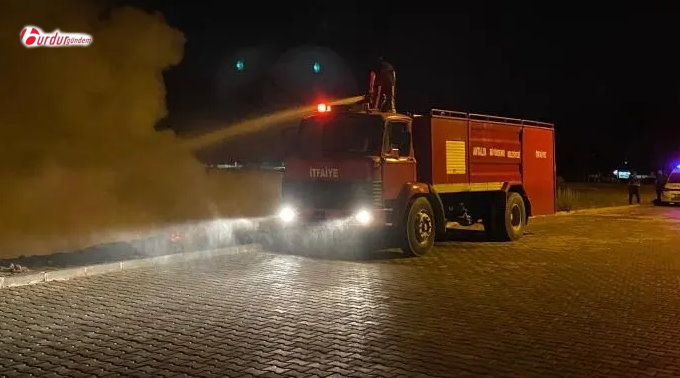 3 Saatlik Mücadele ile Söndürüldü