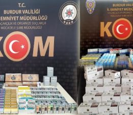 EMNİYET EKİPLERİNDEN KAÇAKÇILIK VE ORGANİZE SUÇ OPERASYONU