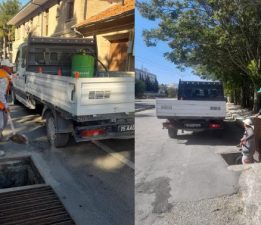 Burdur Şehir Merkezindeki Izgaralar ve Rögarlar Temizleniyor