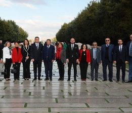 Başkan Ercengiz ve CHP’li Başkanlardan Ankara ziyareti