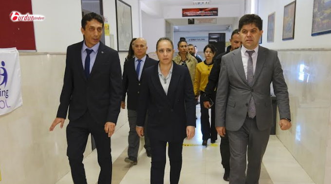 VALİ BİLGİHAN ERCAN AKIN FEN LİSESİNE ZİYARETTE BULUNDU