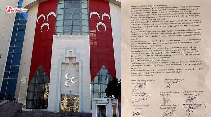 Burdur’da MHP’nin 8 ilçe başkanı istifa etti