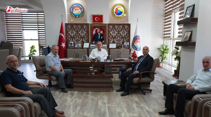 İŞ ADAMI CADIL VE DEFTERDAR GÜNAYDIN’DAN BAŞKAN KEYİK’E ZİYARET