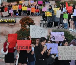 ÇAVDIR’LI KADINLAR VE GENÇLER KADIN CİNAYETLERİNE SESİS KALMADI 