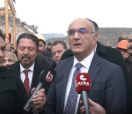 CHP’den Çayırhan Termik Santrali’nde madenci eylemine destek ziyareti