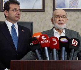 İmamoğlu ‘kayyım’ gündemiyle Saadet’i ziyaret etti!