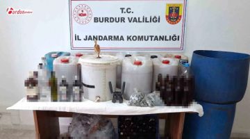Burdur’da yılbaşı öncesi kaçak içki ele geçirildi!