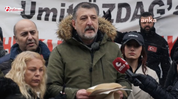 Zafer Partililerin Silivri’deki nöbetleri dondurucu soğukta devam ediyor